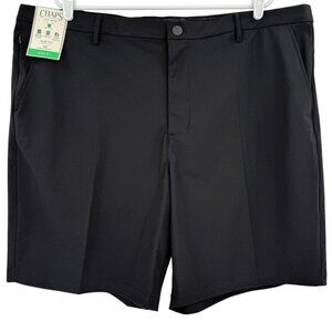 Chaps Golf Mens Slim Fit Black Onyx Stretch Shorts Size 44 Comfort Waistband NWT